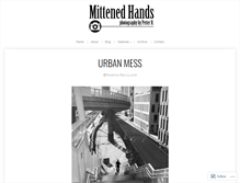 Tablet Screenshot of mittenedhands.com